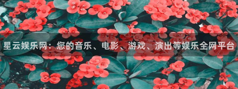 jdb电子官网注册：星云娱乐网：您的音乐、电影、游戏、演出等娱乐全网平台
