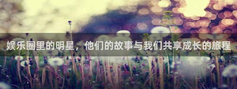 jdb电子电子有限公司：娱乐圈里的明星，他们的故事与我们共享成长的旅程