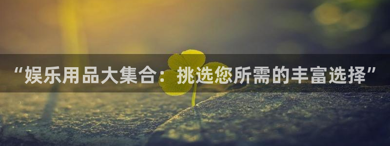 jdb电子体育注册平台：“娱乐用品大集合：挑选您所需的丰富选择”